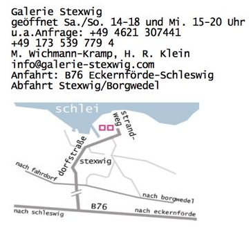 Kontaktdaten Galerie Stexwig